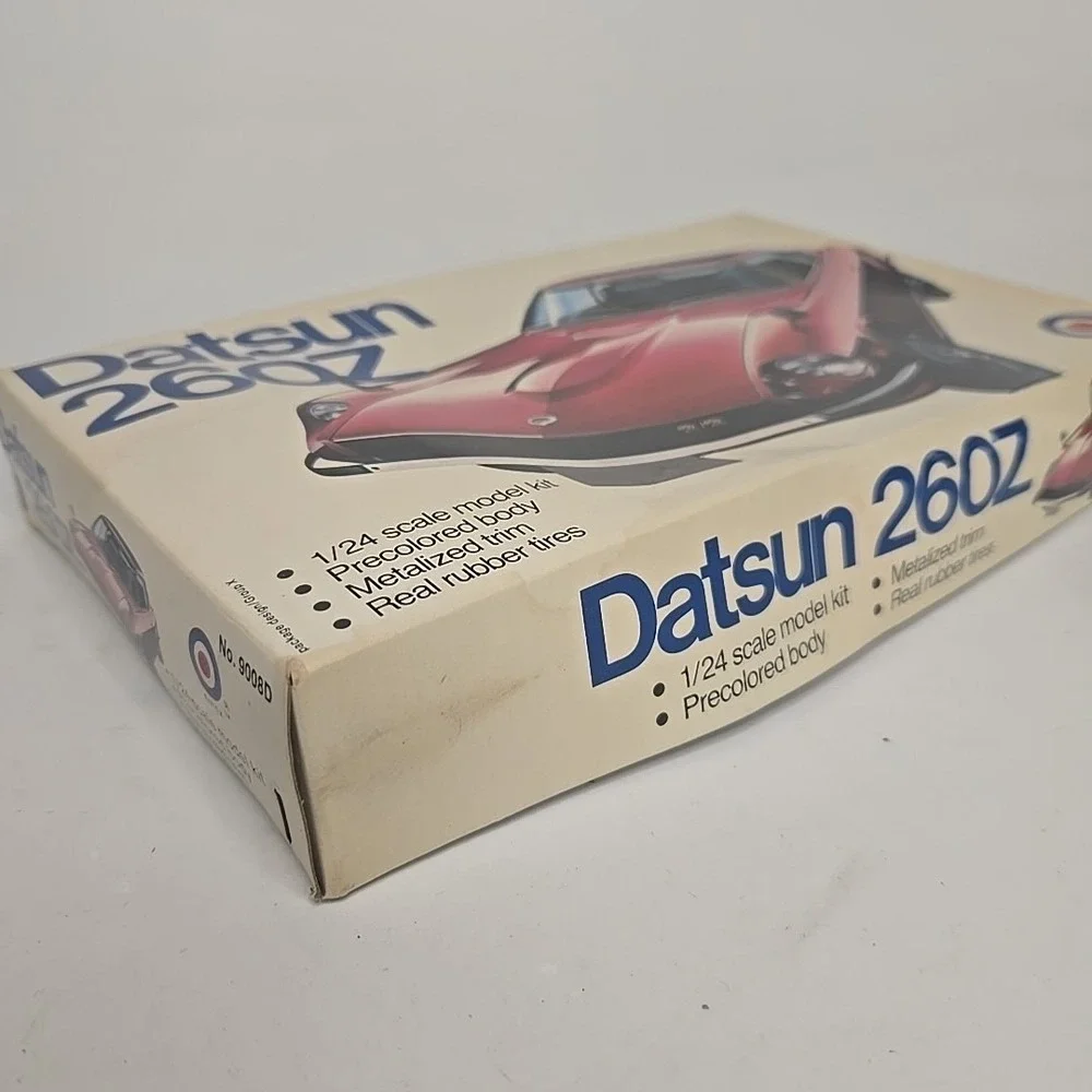 Vintage 1/24 ENTEX DATSUN 260Z No. 9008D NEW Open Box 1970s‎